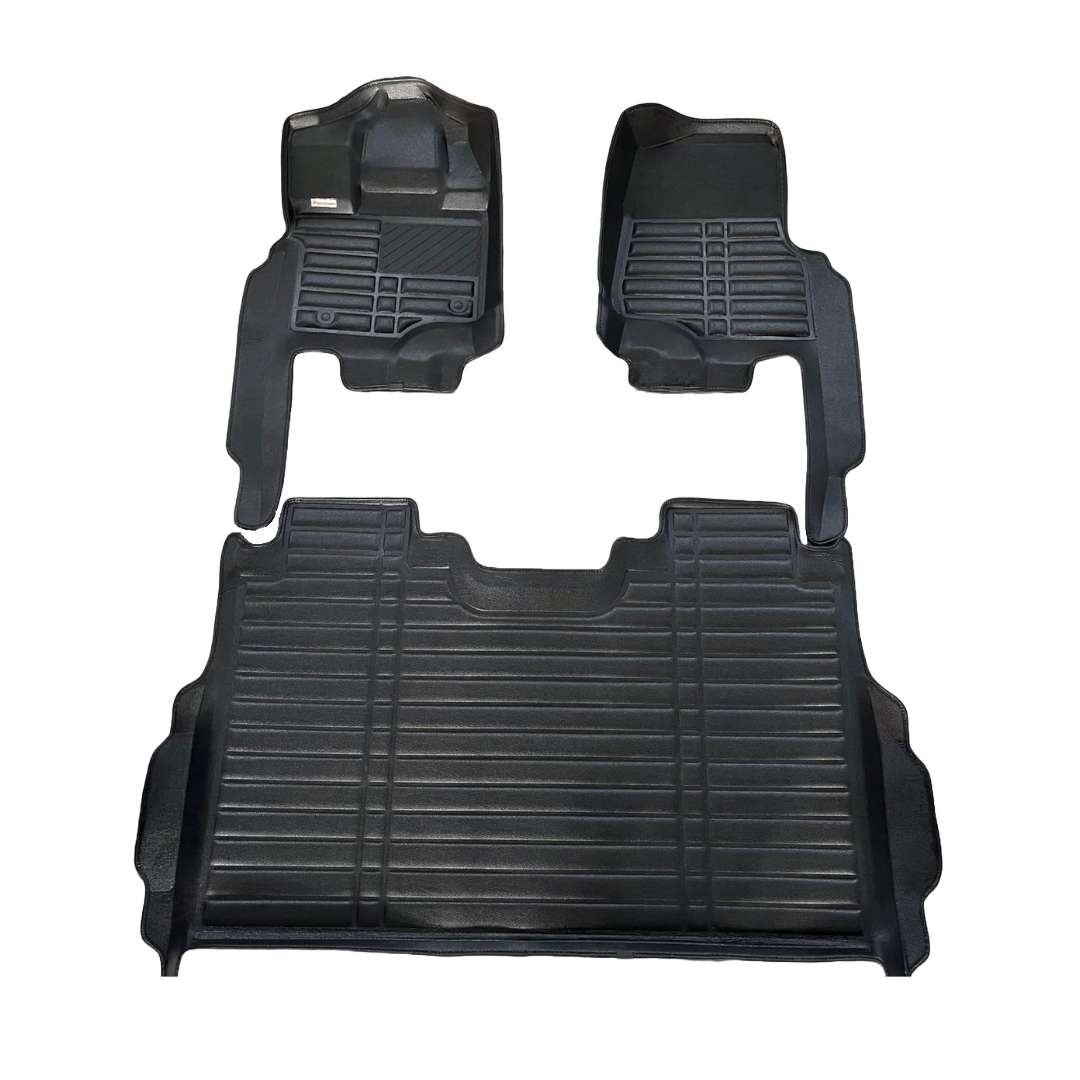 FORD F150 2021-2025 SUPERCREW WITHOUT REAR SEAT FOLD OUT STORAGE 5D custom fit Winter mats