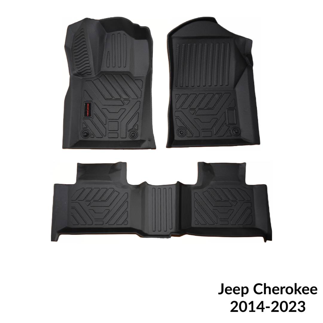 GearFusion All weather mats for 2014-2023 Jeep Cherokee | Gasoline