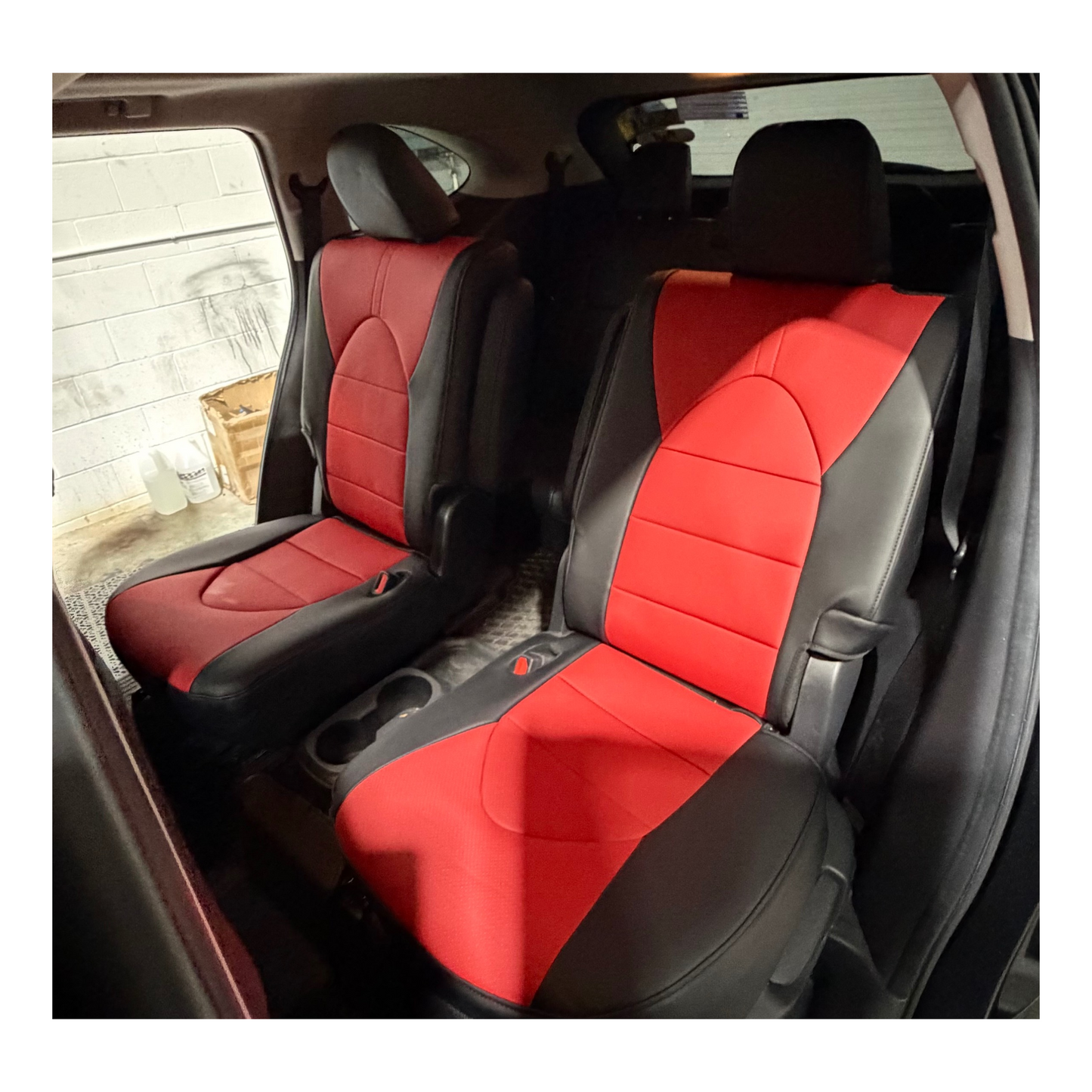 TOYOTA HIGHLANDER 2020-2025 Custom Fit Seat Cover in Leather