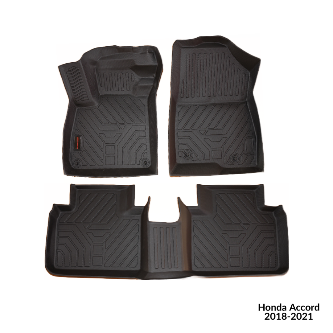 GearFusion All weather mats for 2018-2021 Honda Accord