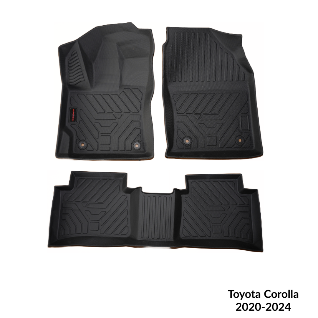 GearFusion All weather mats for 2020-2024 Toyota Corolla Sedan | Gasoline