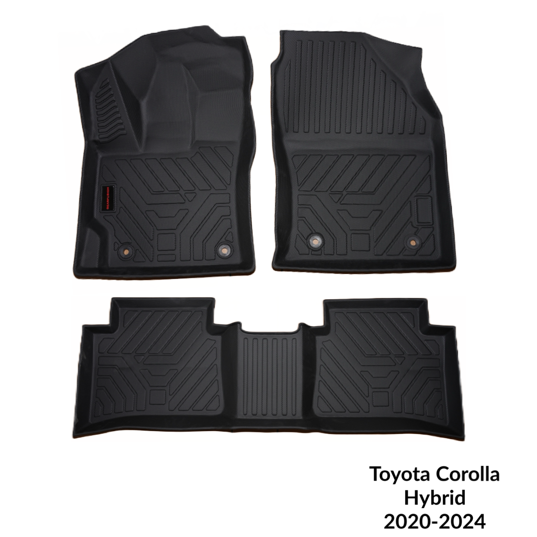 GearFusion All weather mats for 2020-2024 Toyota Corolla Hybrid