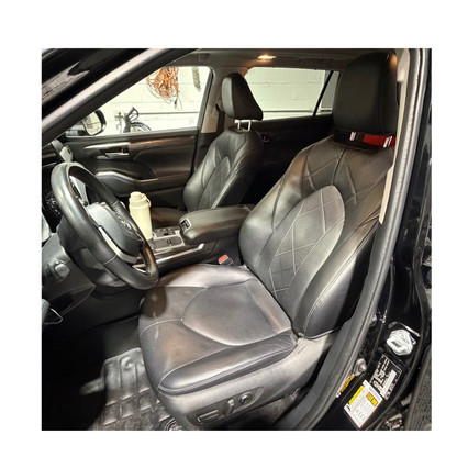 TOYOTA HIGHLANDER 2020-2025 Custom Fit Seat Cover in Leather