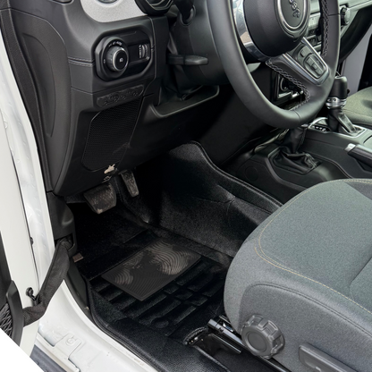 Tapis d'hiver à couverture intégrale pour Jeep Wrangler 2018-2026 5 portes