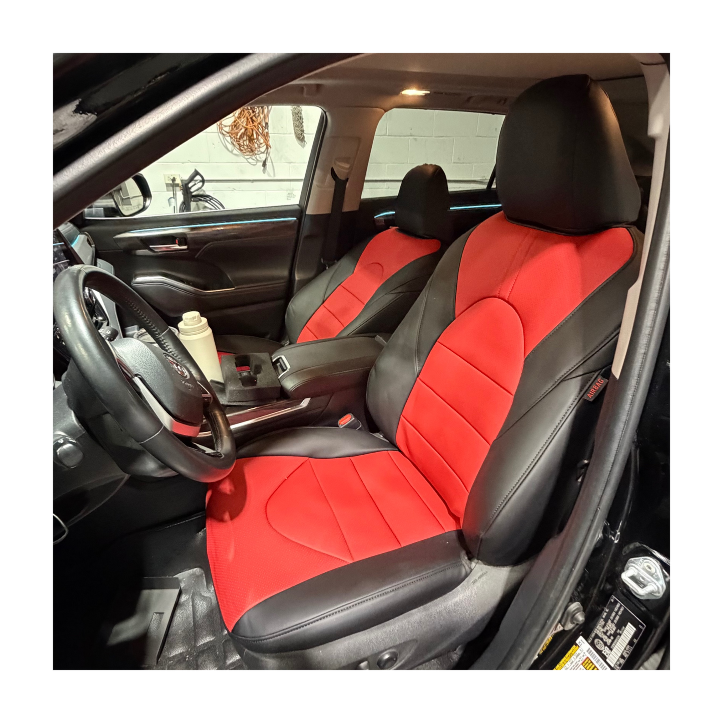 TOYOTA HIGHLANDER 2020-2025 Custom Fit Seat Cover in Leather