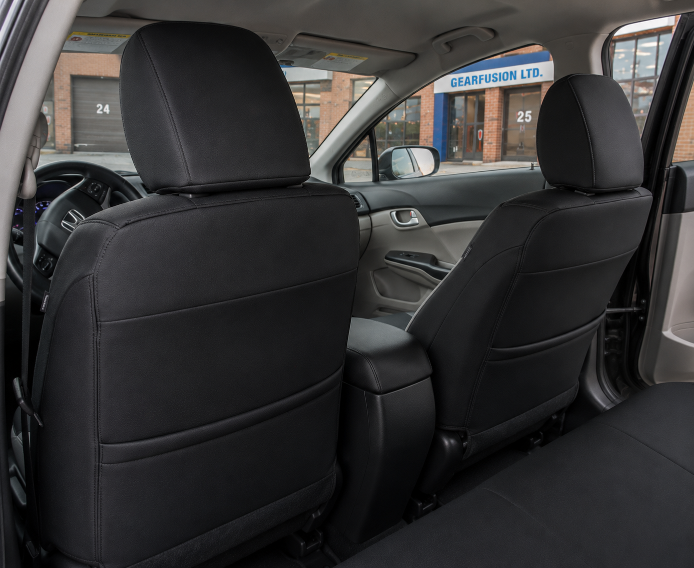 Perfect fit Seat Covers for Honda Civic 2012-2015 EX, EX-L