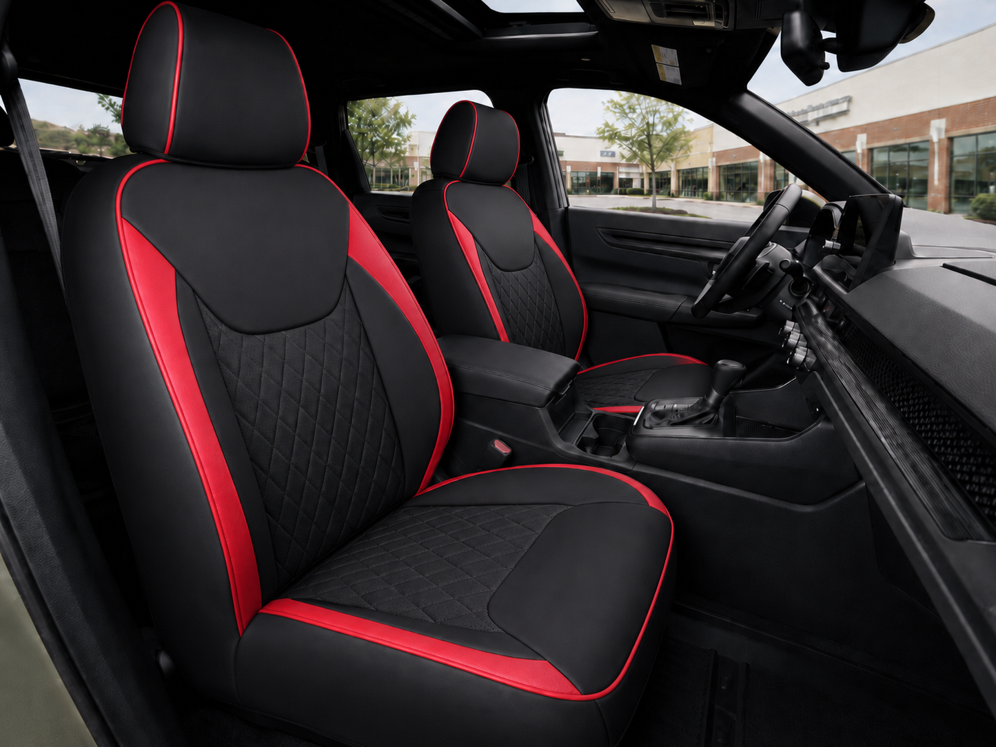 HONDA CRV 2023-2026 Custom Fit Seat Cover in Leather