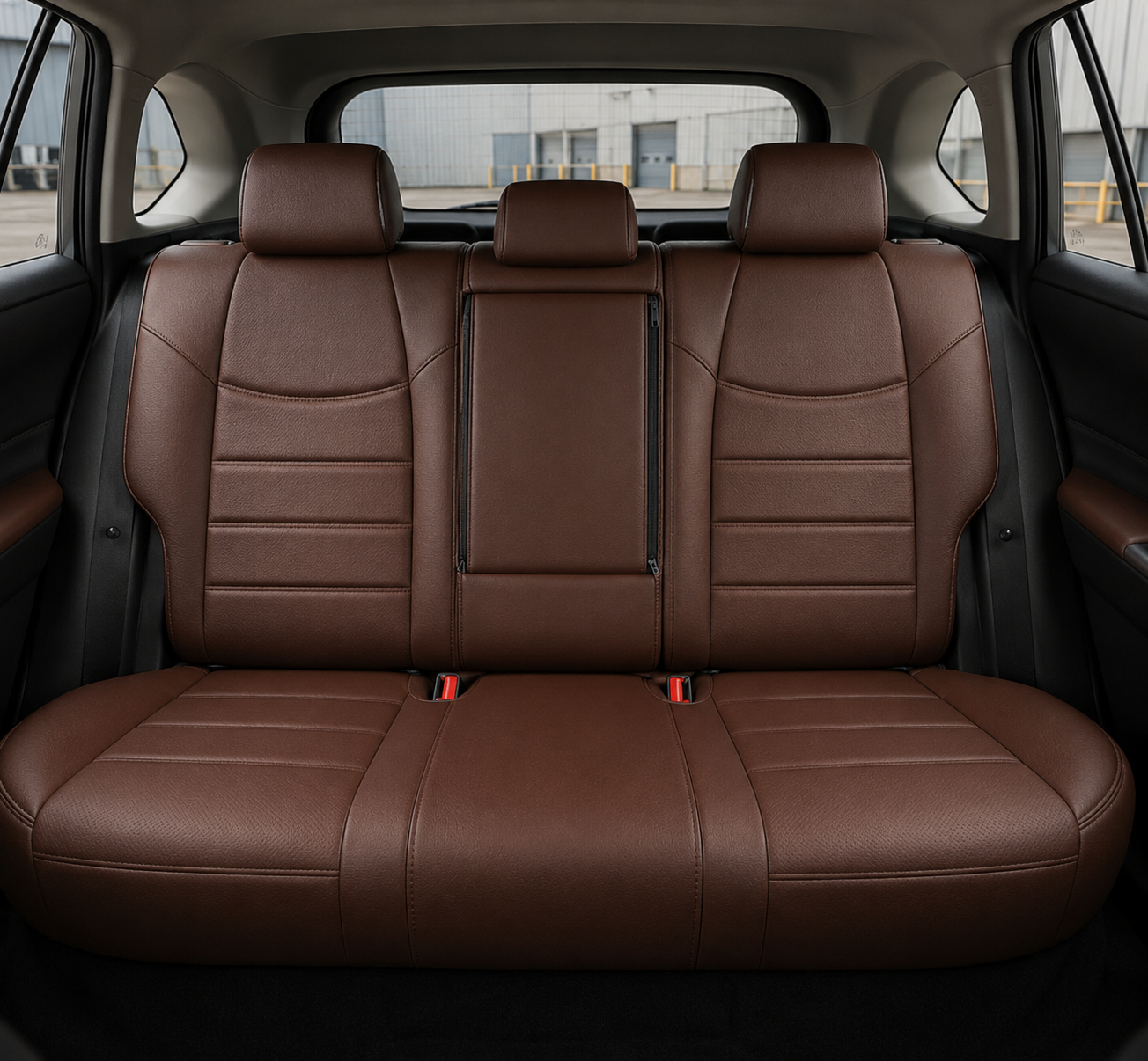 TOYOTA RAV4 2019-2025 HYBRID Custom Fit Seat Cover in Leather