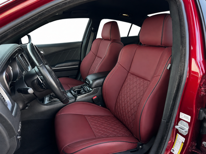 DODGE CHARGER 2012-2023 Custom Fit Seat Cover in Leather