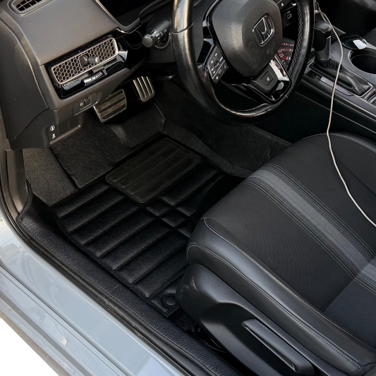 HONDA CIVIC 2022-2025 3D (Not for Hybrid) custom fit extra Coverage Mats