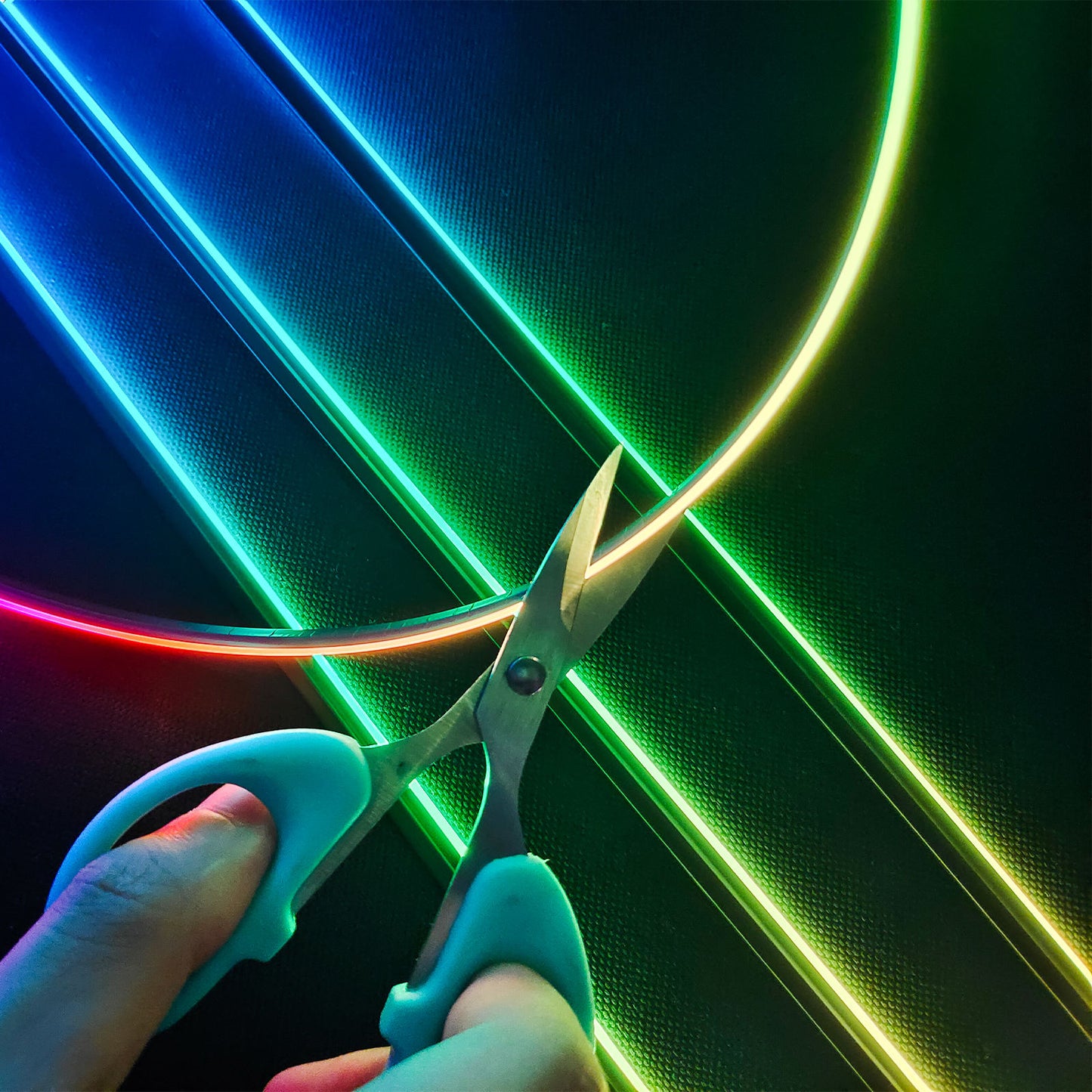 Gearfusion Multi-Color RGB Interior Ambient Light Kit – App + Music Sync LED Accent Lighting